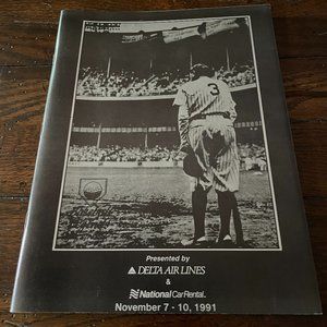 1991 Baseball Legends Golf Scramble Souvenir Prog.